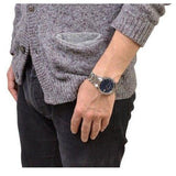 Buy Shop Burberry The City Blue Dial Silver Steel Strap Watch for Men - BU9031 USA Online
