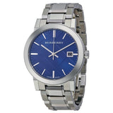 Buy Shop Burberry The City Blue Dial Silver Steel Strap Watch for Men - BU9031 USA Online