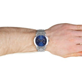 Buy Shop Burberry The City Blue Dial Silver Steel Strap Watch for Men - BU9363 USA Online