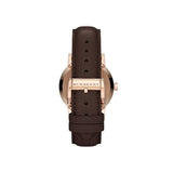 Buy Shop Burberry The City Brown Dial Brown Leather Strap Watch for Men - BU9013 USA Online