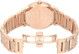 Buy Shop Burberry The City Rose Gold Dial Rose Gold Steel Strap Watch for Women - BU9039 USA Online