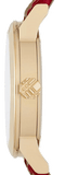 Buy Shop Burberry The City Champagne Dial Leather Strap Watch for Women - BU9139 USA Online