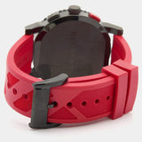 Buy Shop Burberry The City Chronograph Black Dial Red Rubber Strap Watch For Men - BU9805 USA Online