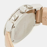 Buy Shop Burberry The City Chronograph Rose Gold Dial Beige Leather Strap Watch For Women - BU9702 USA Online