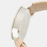 Buy Shop Burberry The City Chronograph Rose Gold Dial Beige Leather Strap Watch For Women - BU9702 USA Online