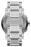 Buy Shop Burberry The City Chronograph Silver Dial Silver Steel Strap Watch for Men - BU9350 USA Online