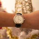 Buy Shop Burberry The City Chronograph White Dial Black Leather Strap Watch for Men - BU9355 USA Online