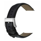 Buy Shop Burberry The City Chronograph White Dial Black Leather Strap Watch for Men - BU9355 USA Online