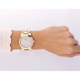 Buy Shop Burberry The City Diamonds Rose Dial Rose Gold Steel Strap Watch for Women - BU9225 USA Online