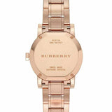 Buy Shop Burberry The City Diamonds Rose Gold Dial Rose Gold Steel Strap Watch for Women - BU9126 USA Online