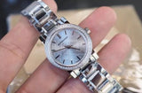 Buy Shop Burberry The City Diamonds Silver Dial Silver Steel Strap Watch for Women - BU9220 USA Online