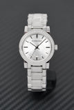 Buy Shop Burberry The City Diamonds Silver Dial Silver Steel Strap Watch for Women - BU9220 USA Online
