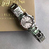 Buy Shop Burberry The City Diamonds Silver Dial Silver Steel Strap Watch for Women - BU9229 USA Online