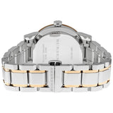 Buy Shop Burberry The City Diamonds White Dial Two Tone Steel Strap Watch for Women - BU9127 USA Online
