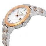 Buy Shop Burberry The City Diamonds White Dial Two Tone Steel Strap Watch for Women - BU9127 USA Online