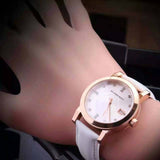 Buy Shop Burberry The City Diamonds White Dial White Leather Strap Watch for Women - BU9130 USA Online
