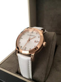 Buy Shop Burberry The City Diamonds White Dial White Leather Strap Watch for Women - BU9130 USA Online