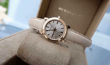 Buy Shop Burberry The City Gold Dial Beige Leather Strap Watch for Women - BU9210 USA Online