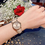 Buy Shop Burberry The City Gold Dial Beige Leather Strap Watch for Women - BU9210 USA Online
