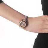 Buy Shop Burberry The City Gold Dial Beige Leather Strap Watch for Women - BU9210 USA Online