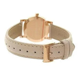 Buy Shop Burberry The City Gold Dial Beige Leather Strap Watch for Women - BU9210 USA Online