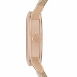 Buy Shop Burberry The City Gold Dial Beige Leather Strap Watch for Women - BU9210 USA Online
