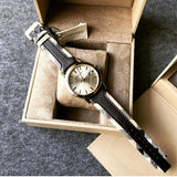 Buy Shop Burberry The City Gold Dial Black Leather Strap Watch for Men - BU9032 USA Online