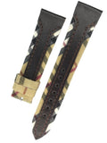 Buy Shop Burberry The City Gold Dial Black Leather Strap Watch for Men - BU9032 USA Online