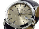 Buy Shop Burberry The City Gold Dial Brown Leather Strap Watch for Men - BU9011 USA Online