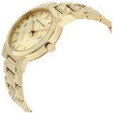 Buy Shop Burberry The City Gold Dial Gold Steel Strap Watch for Men - BU9038 USA Online