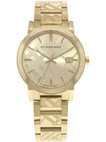 Buy Shop Burberry The City Gold Dial Gold Steel Strap Watch for Men - BU9038 USA Online