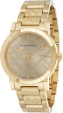 Buy Shop Burberry The City Gold Dial Gold Steel Strap Watch for Men - BU9038 USA Online