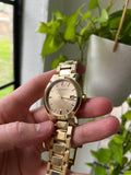 Buy Shop Burberry The City Gold Dial Gold Steel Strap Watch for Women - BU9033 USA Online