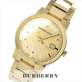 Buy Shop Burberry The City Gold Dial Gold Steel Strap Watch for Women - BU9033 USA Online