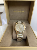 Buy Shop Burberry The City Gold Dial Gold Steel Strap Watch for Women - BU9145 USA Online