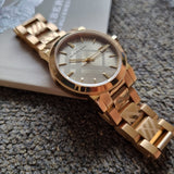 Buy Shop Burberry The City Gold Dial Gold Steel Strap Watch for Women - BU9145 USA Online