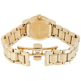 Buy Shop Burberry The City Gold Dial Gold Steel Strap Watch for Women - BU9227 USA Online