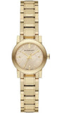 Buy Shop Burberry The City Gold Dial Gold Steel Strap Watch for Women - BU9227 USA Online