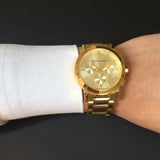 Buy Shop Burberry The City Gold Dial Gold Steel Strap Watch for Women - BU9753 USA Online