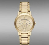 Buy Shop Burberry The City Gold Dial Gold Steel Strap Watch for Women - BU9753 USA Online