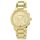 Buy Shop Burberry The City Gold Dial Gold Steel Strap Watch for Women - BU9753 USA Online