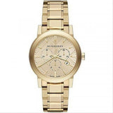Buy Shop Burberry The City Gold Dial Gold Steel Strap Watch for Women - BU9753 USA Online