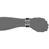 Buy Shop Burberry The City Grey Dial Black Leather Strap Watch for Men - BU9030 USA Online