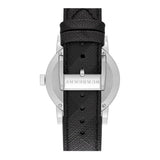 Buy Shop Burberry The City Grey Dial Black Leather Strap Watch for Men - BU9030 USA Online