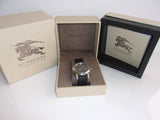 Buy Shop Burberry The City Grey Dial Black Leather Strap Watch for Men - BU9359 USA Online