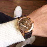 Buy Shop Burberry The City Grey Dial Brown Leather Strap Unisex Watch - BU9755 USA Online