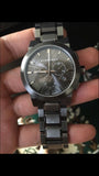 Buy Shop Burberry The City Grey Dial Gunmetal Grey Steel Strap Watch for Men - BU9354 USA Online