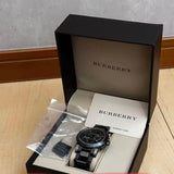 Buy Shop Burberry The City Grey Dial Gunmetal Grey Steel Strap Watch for Men - BU9354 USA Online