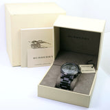 Buy Shop Burberry The City Grey Dial Gunmetal Grey Steel Strap Watch for Men - BU9354 USA Online