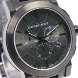 Buy Shop Burberry The City Grey Dial Gunmetal Grey Steel Strap Watch for Men - BU9354 USA Online